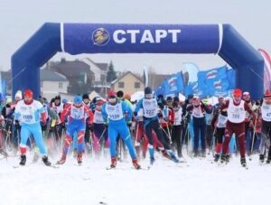 Read more about the article XLI забег Всероссийской массовой лыжной гонки «Лыжня России»