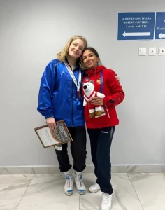 Read more about the article Олеся Безуглова – бронзовый призёр международного турнира по женской борьбе