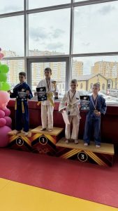 Read more about the article 18 апреля в СК «Олимпик» прошёл турнир по дзюдо, посвящённый Дню космонавтики. Спортсмены СШ №6 показали отличные результаты!