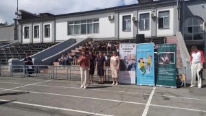 Read more about the article ВЕКТОР ЗДОРОВЬЯ! МОЛОДЕЖЬ ЗА ЗОЖ!» — на стадионе ФОК «Пламя»