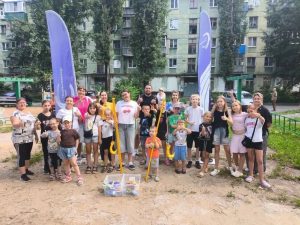 Read more about the article Сегодня в рамках проекта ГДЮЦ «Спортивный» «Выходи во двор! » прошло очередное мероприятие по адресу ул. Титова, 15.